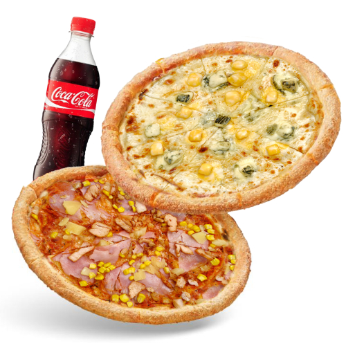 Комбо 2 піци і напій